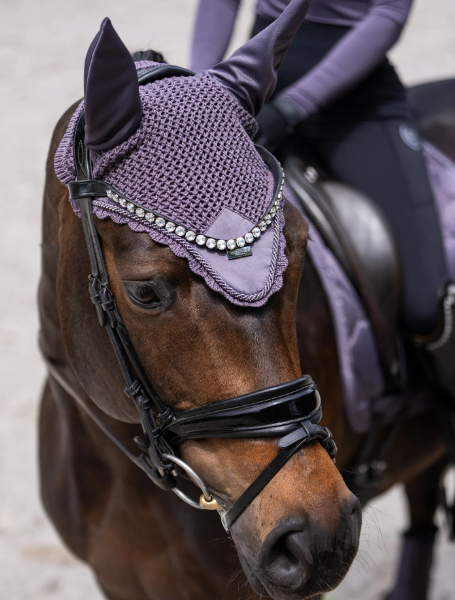 OREJERAS DARK VIOLET PURPLE EQUESTRIAN STOCKHOLM